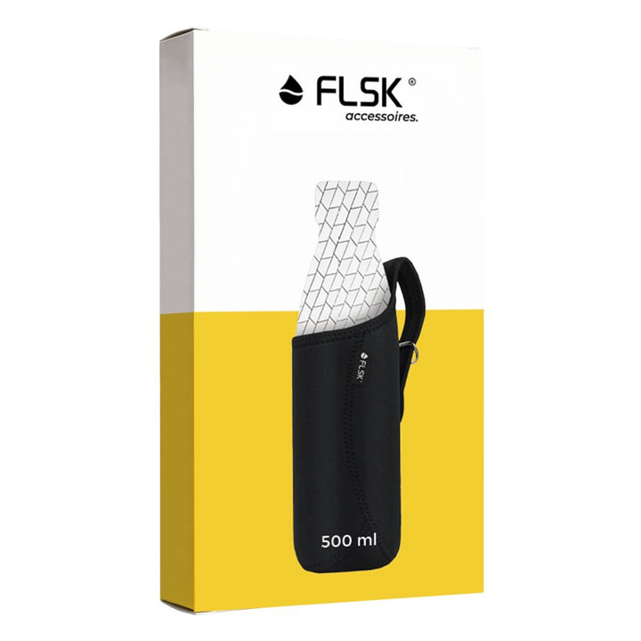 FLSK Neoprentasche für 500ml Isolierflaschen-FL-500-NS-BLCK-001