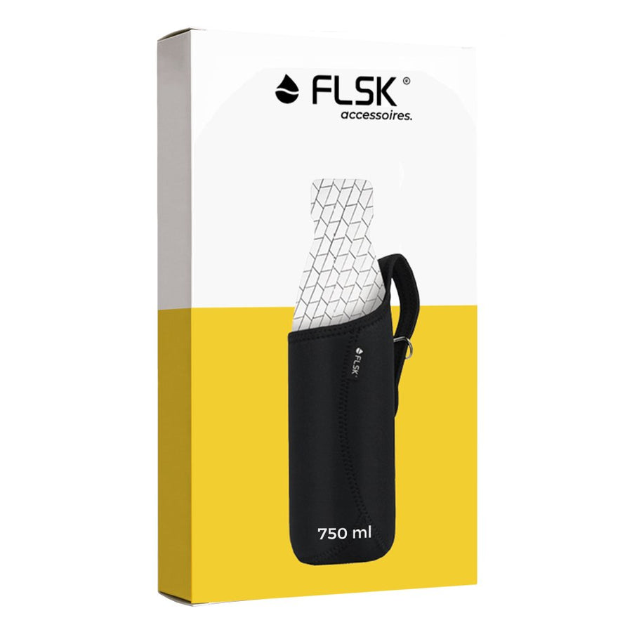 FLSK Neoprentasche für Isolierflaschen 750ml-FL-750-NS-BLACK