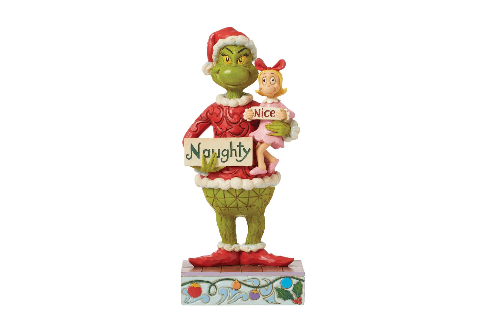 6015212 - Frecher netter Grinch und Cindy Figur - 19cm, Jim Shore 2024