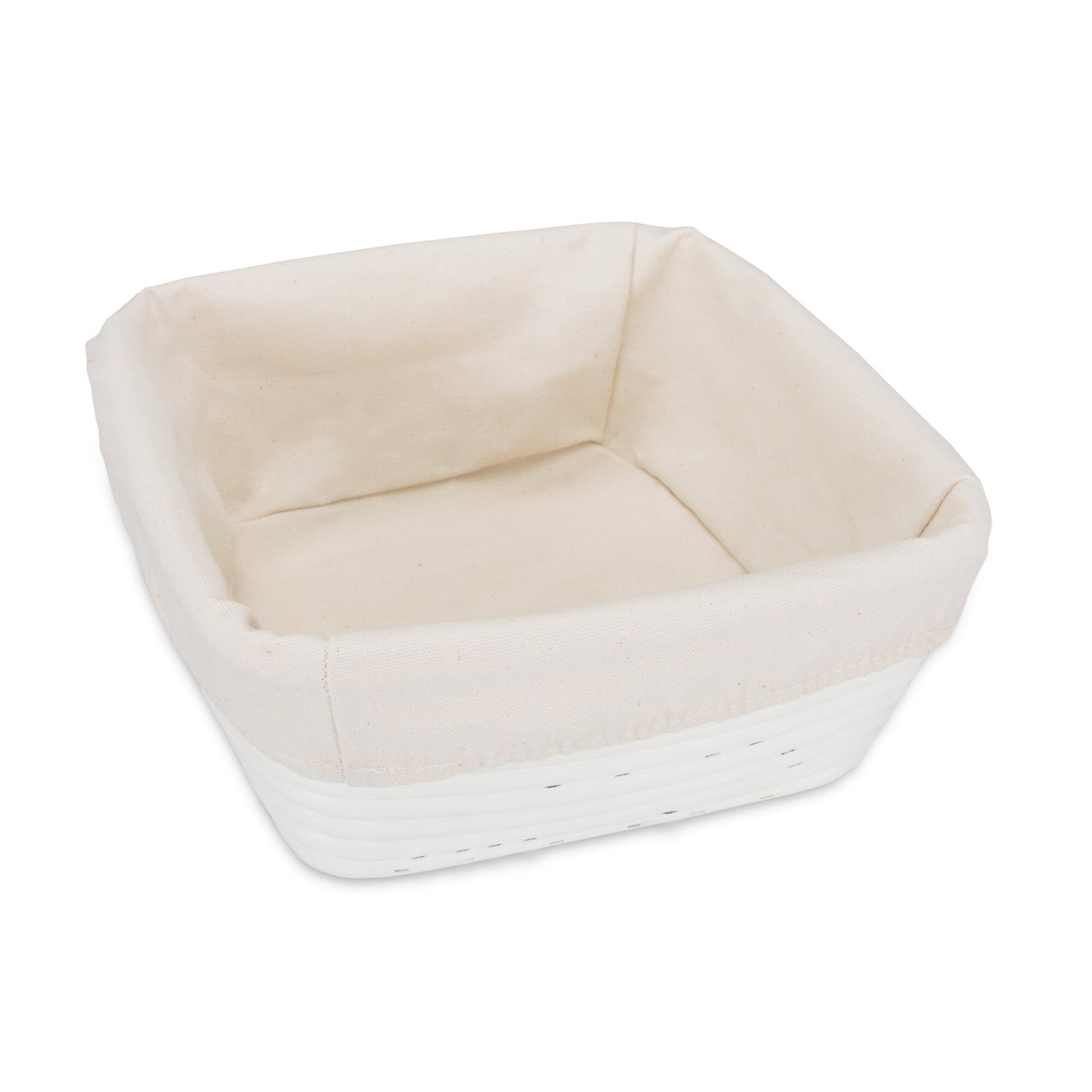 STA - 836068 - Gärkorb Rechteck, Städter, mit Leinenüberzug, 1650gr