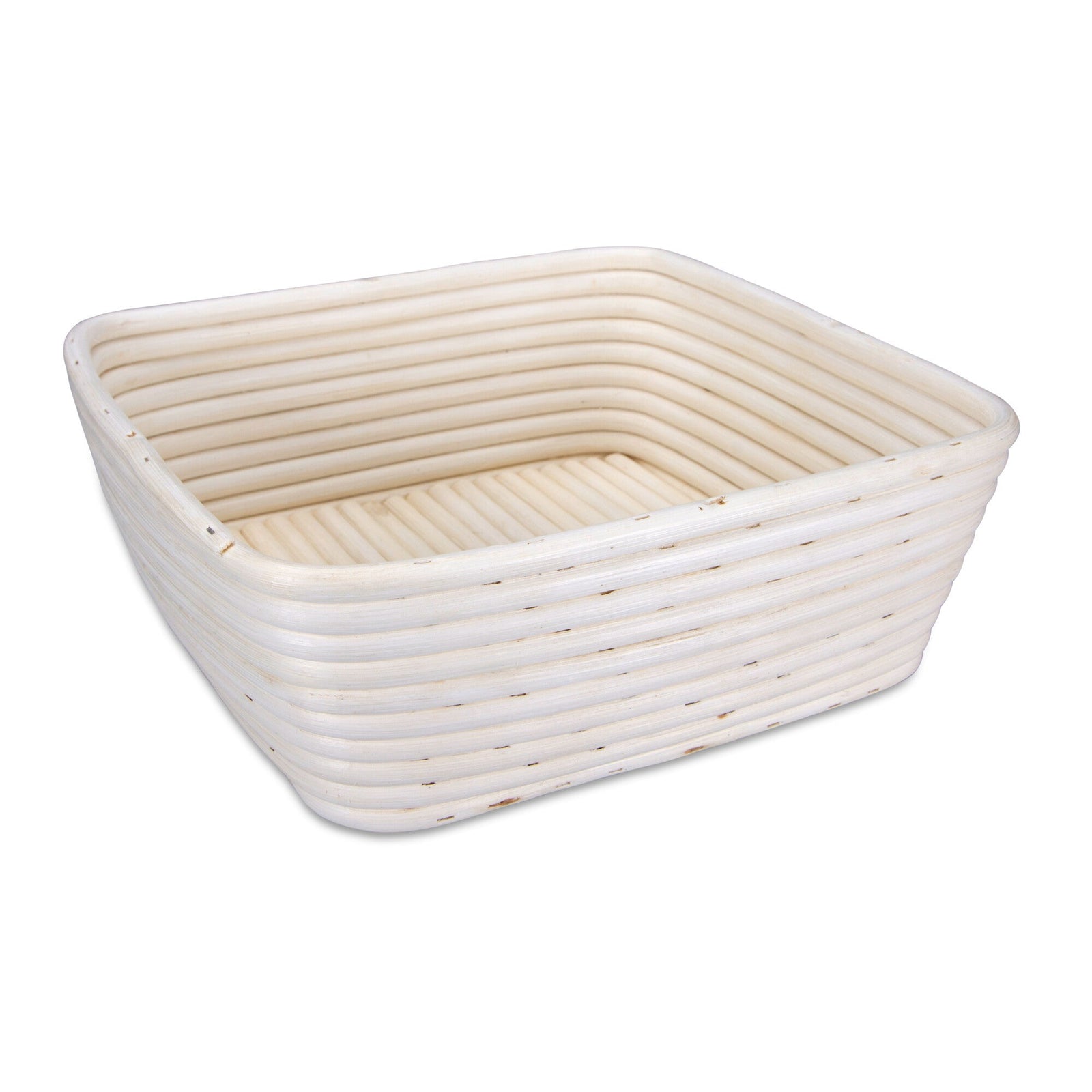 STA - 836068 - Gärkorb Rechteck, Städter, mit Leinenüberzug, 1650gr