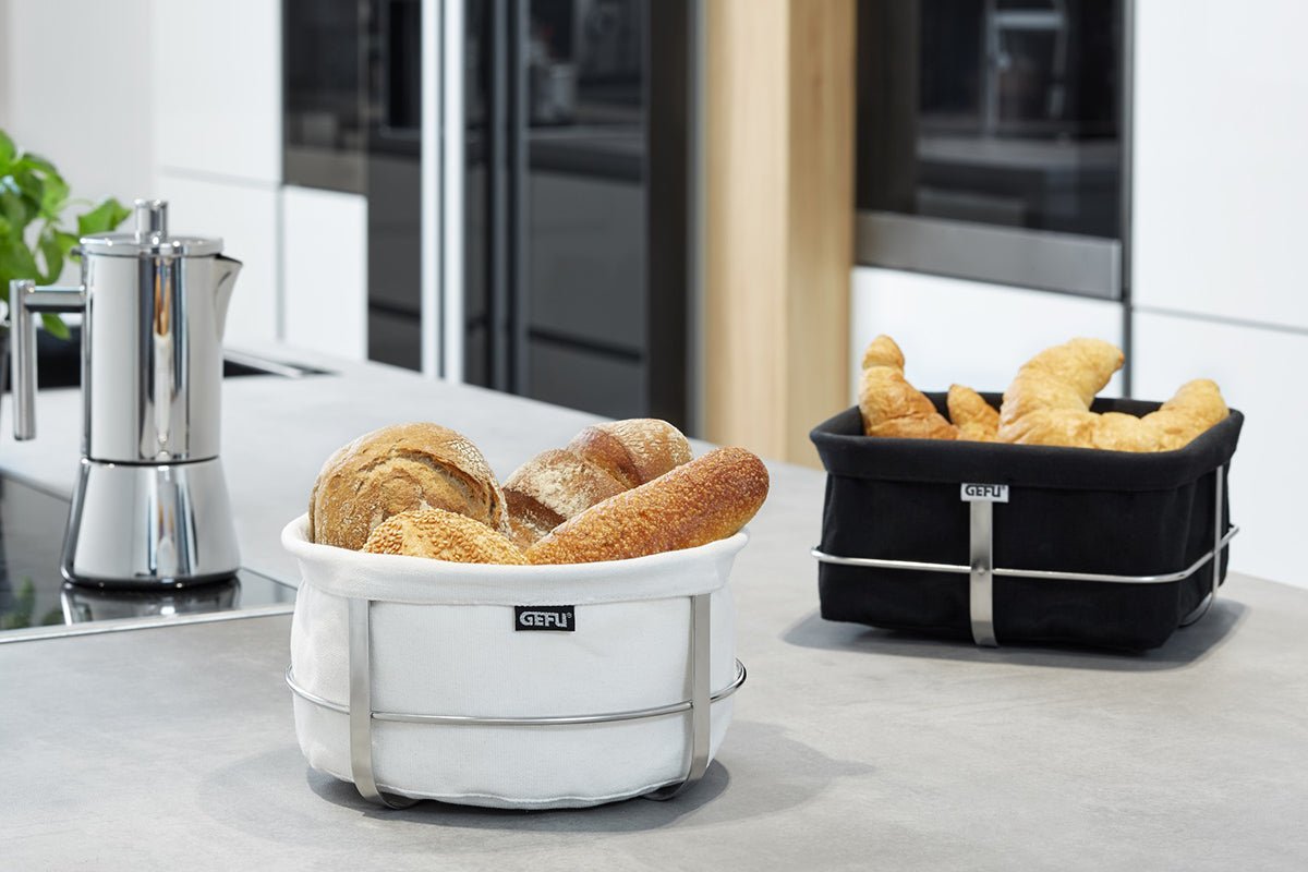 GE33660 - GEFU 'Brotkorb BRUNCH rund weiß'