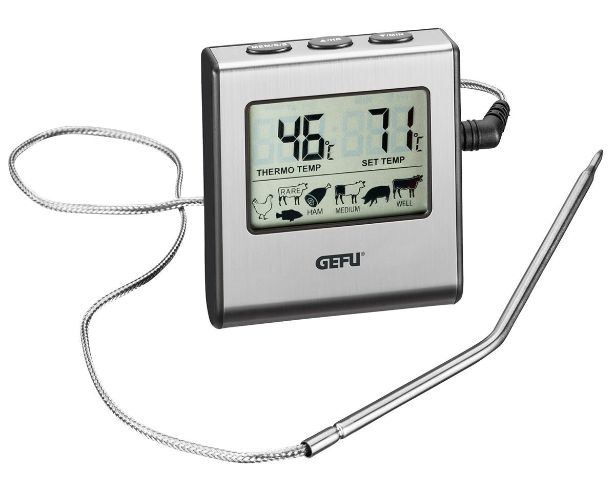 GE21840 - GEFU 'Digitales Bratenthermometer TEMPERE - Braten / BBQ'