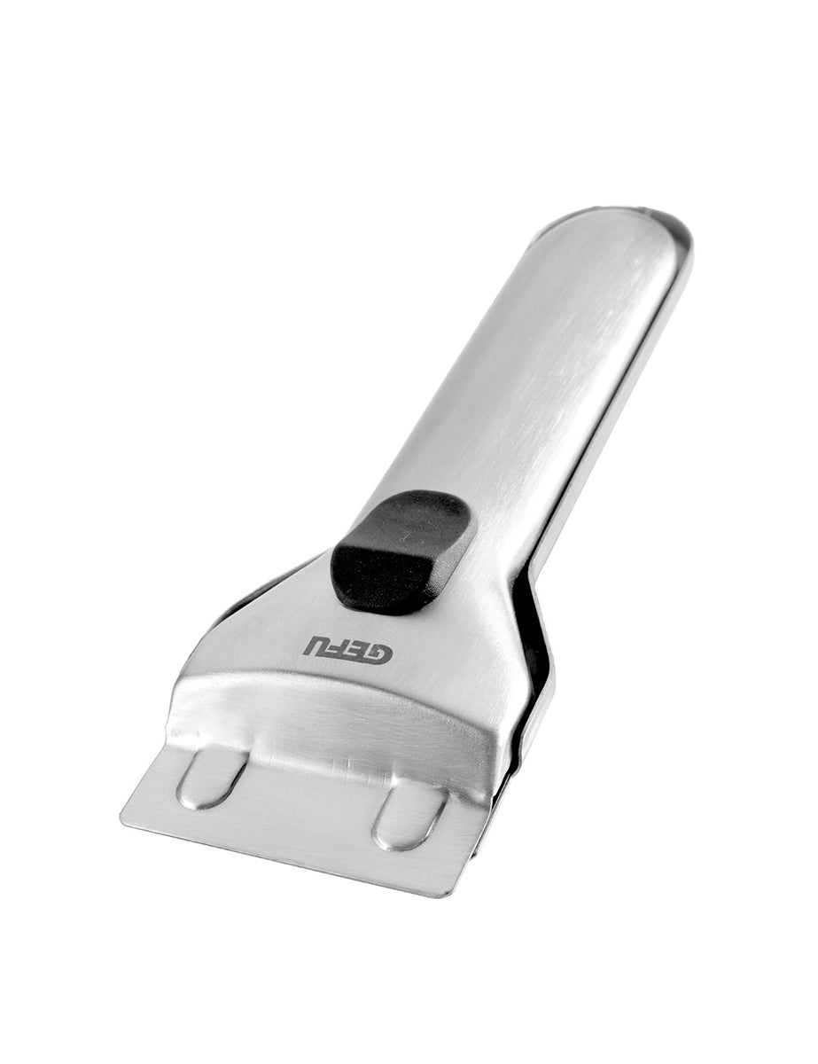 GE12450 - GEFU 'Glaskochfeldschaber POLITO Edelstahl - Küchenutensilien'