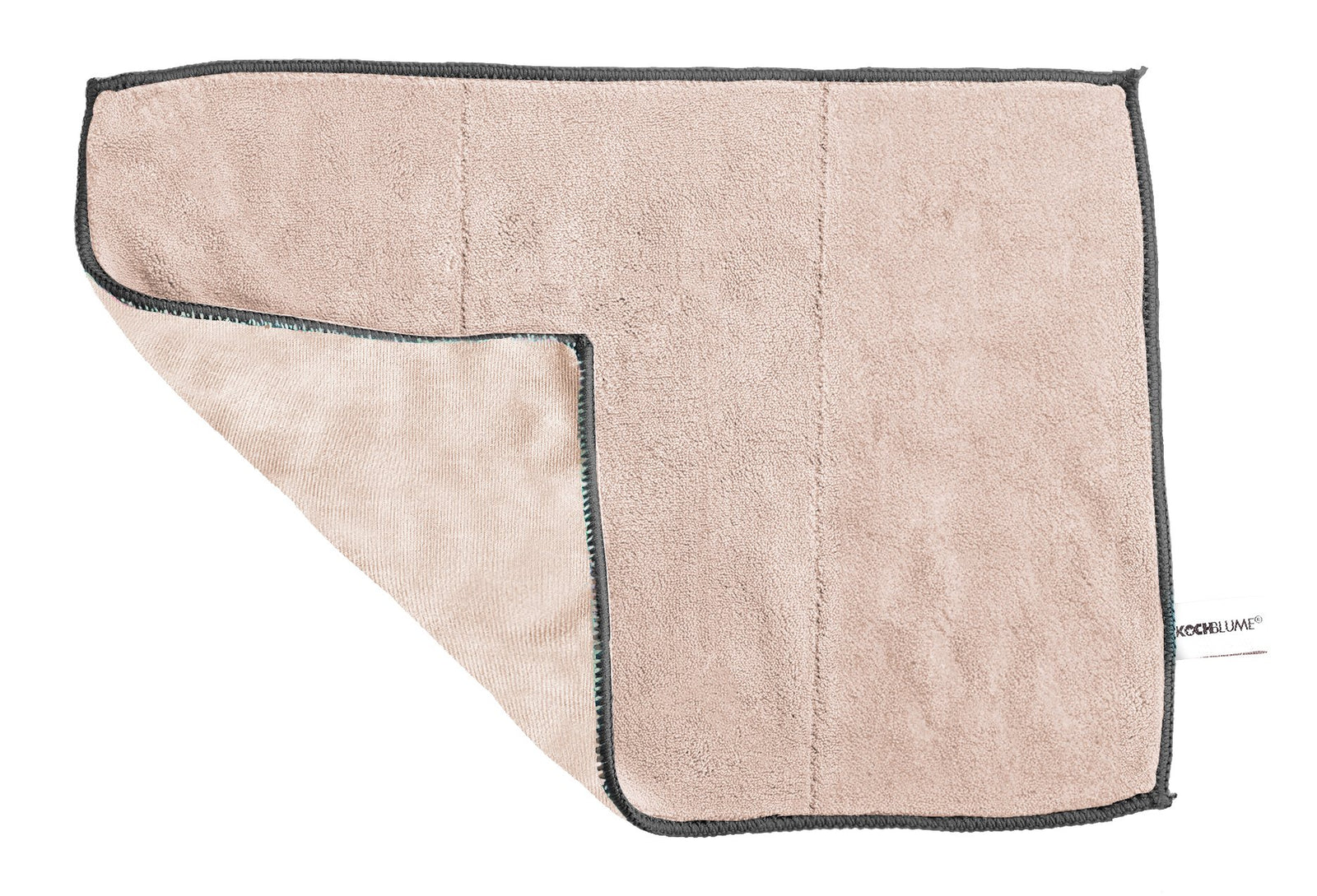 KOBL - 20102.51 - Geschirrtuch, Microfaser, 40x60cm, KochBlume, altrosa