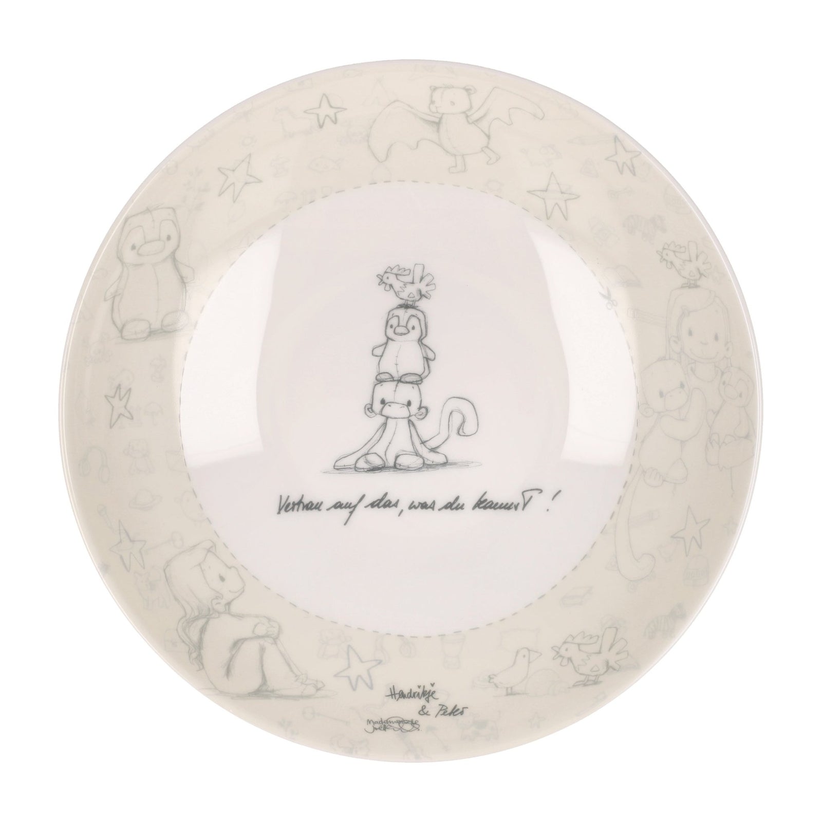 23600081 - Goebel Anouk Suppenteller 'Glaub an die Träume' 2023