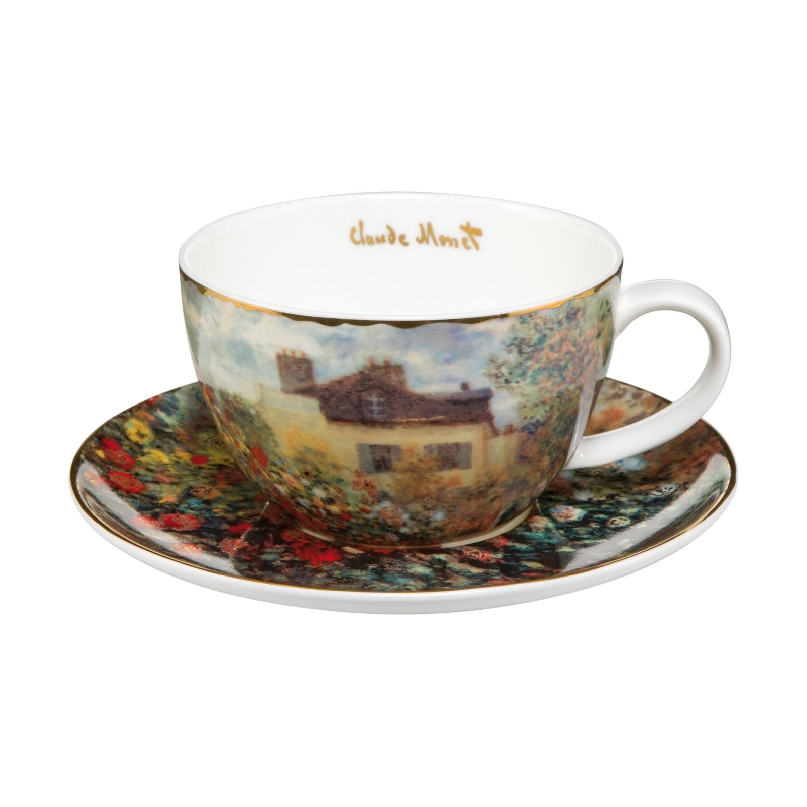 66532051 - Goebel Artis Orbis Claude Monet 'Das Künstlerhaus - Tee - /Cappuccinotasse'