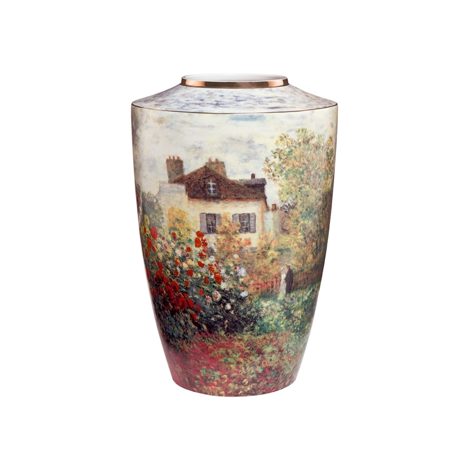 66539628 - Goebel Artis Orbis Claude Monet 'Das Künstlerhaus - Vase'