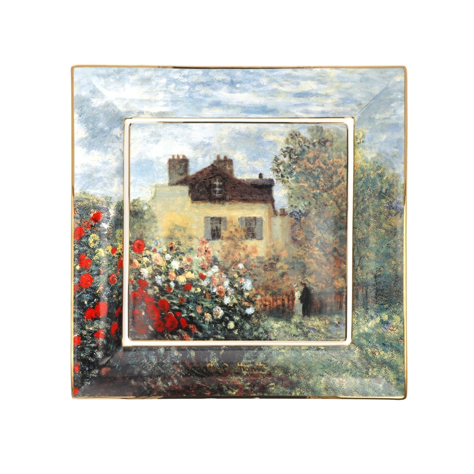 67062521 - Goebel Artis Orbis Claude Monet Schale 'Das Künstlerhaus' 2023