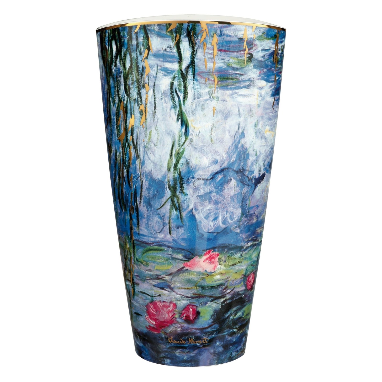 66539021 - Goebel Artis Orbis Claude Monet 'Seerosen mit Weide - Vase'