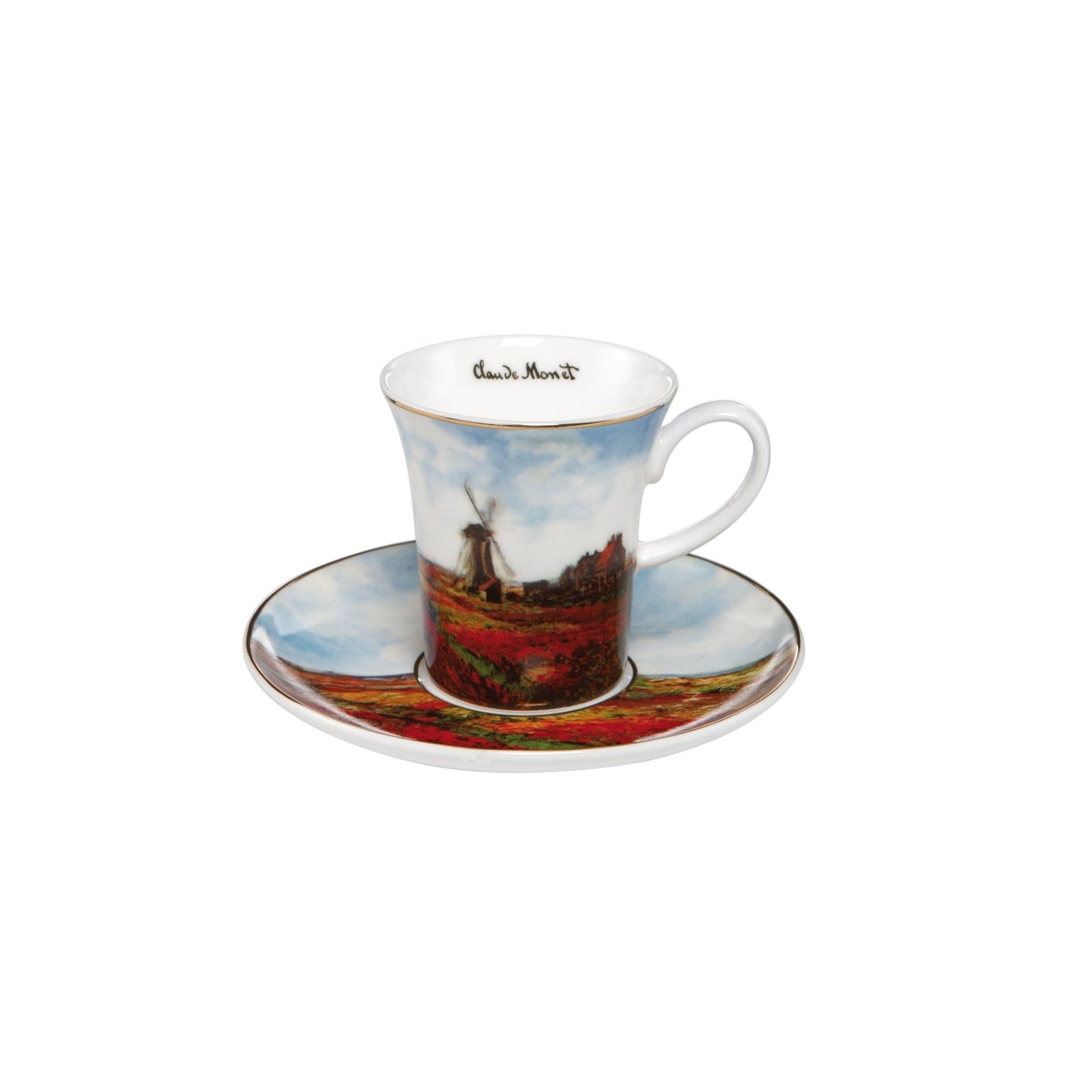 67011791 - Goebel Artis Orbis Claude Monet 'Tulpenfeld - Espressotasse'