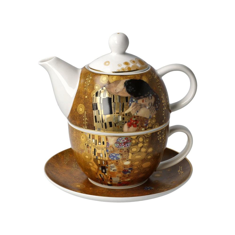 Goebel Artis Orbis Gustav Klimt 'Der Kuss - Tea for One'-67013601