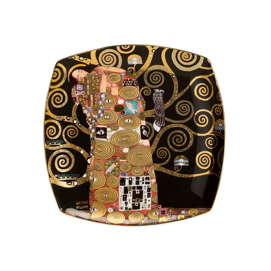 Goebel Artis Orbis Gustav Klimt 'Die Erfüllung - Dessertteller'-66884891