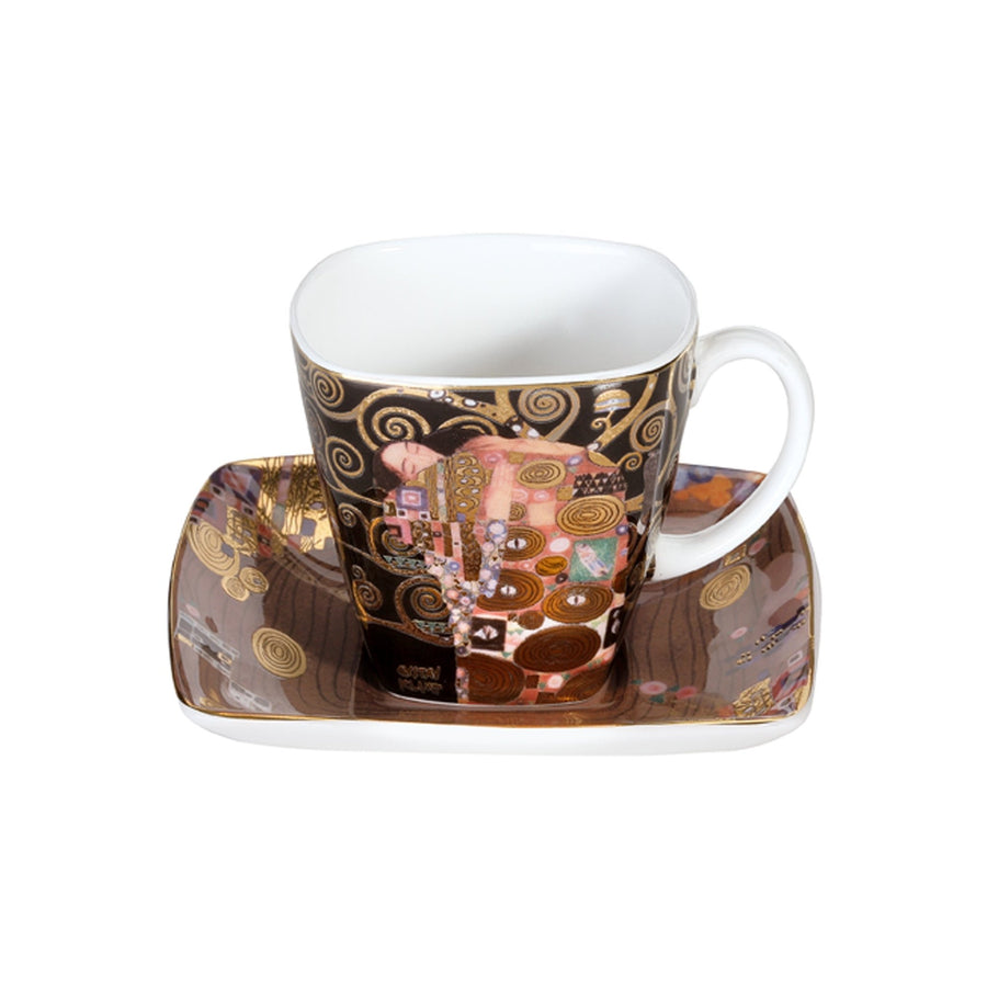 Goebel Artis Orbis Gustav Klimt 'Die Erfüllung - Espressotasse'-66884743