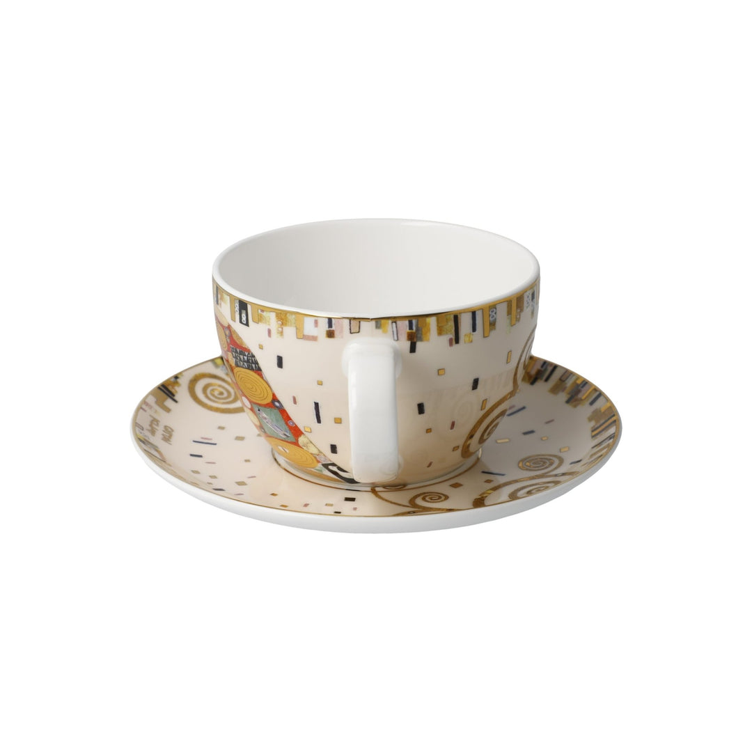Goebel Artis Orbis Gustav Klimt 'Die Erfüllung - Tee-/Cappuccinotasse'-67012541