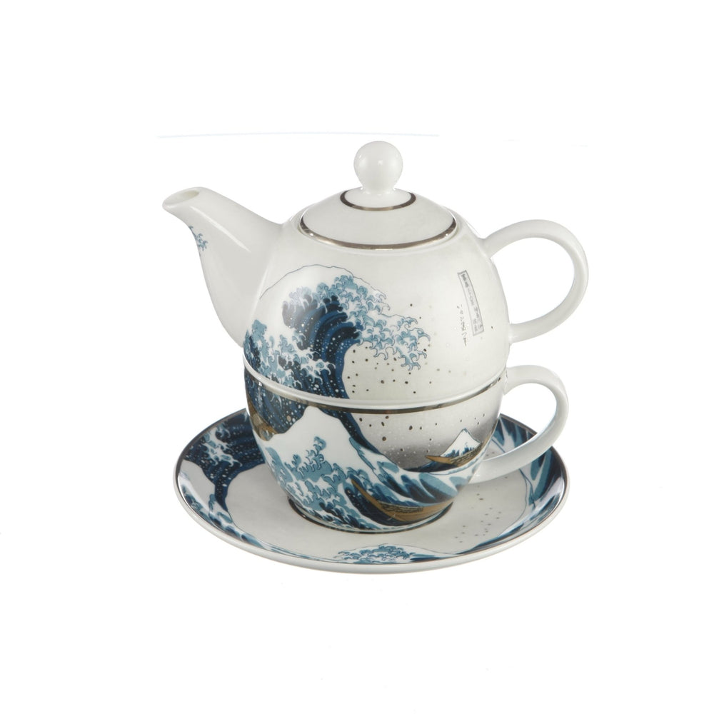 Goebel Artis Orbis Katsushika Hokusai 'Die Welle - Tea For One'-67013531