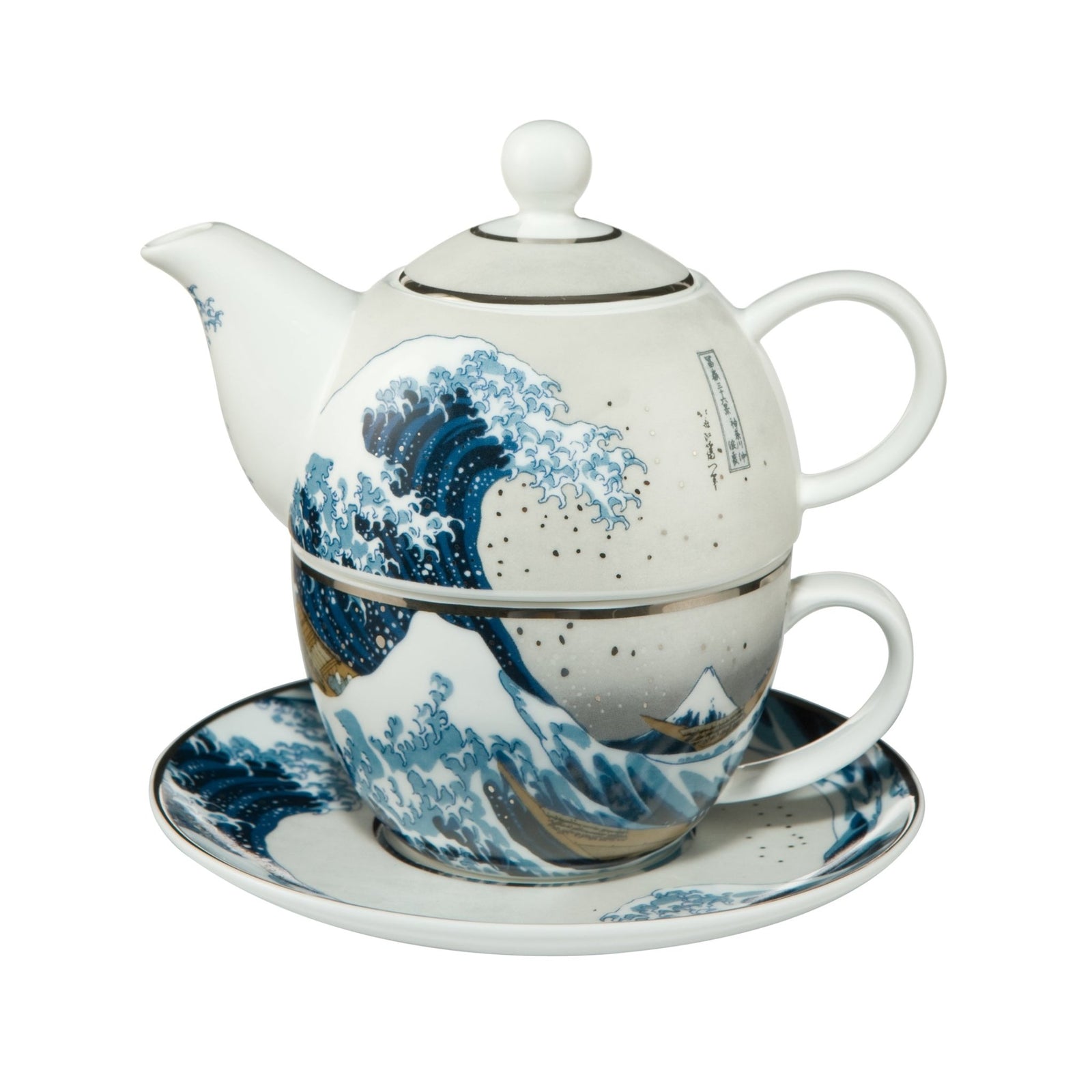 67013531 - Goebel Artis Orbis Katsushika Hokusai 'Die Welle - Tea For One'
