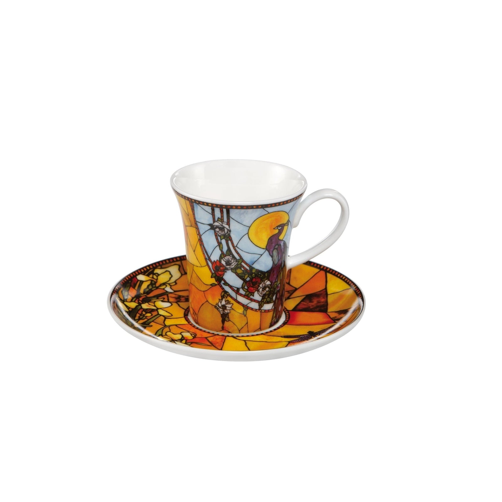 67011741 - Goebel Artis Orbis Louis Comfort Tiffany 'Pfau - Espressotasse'