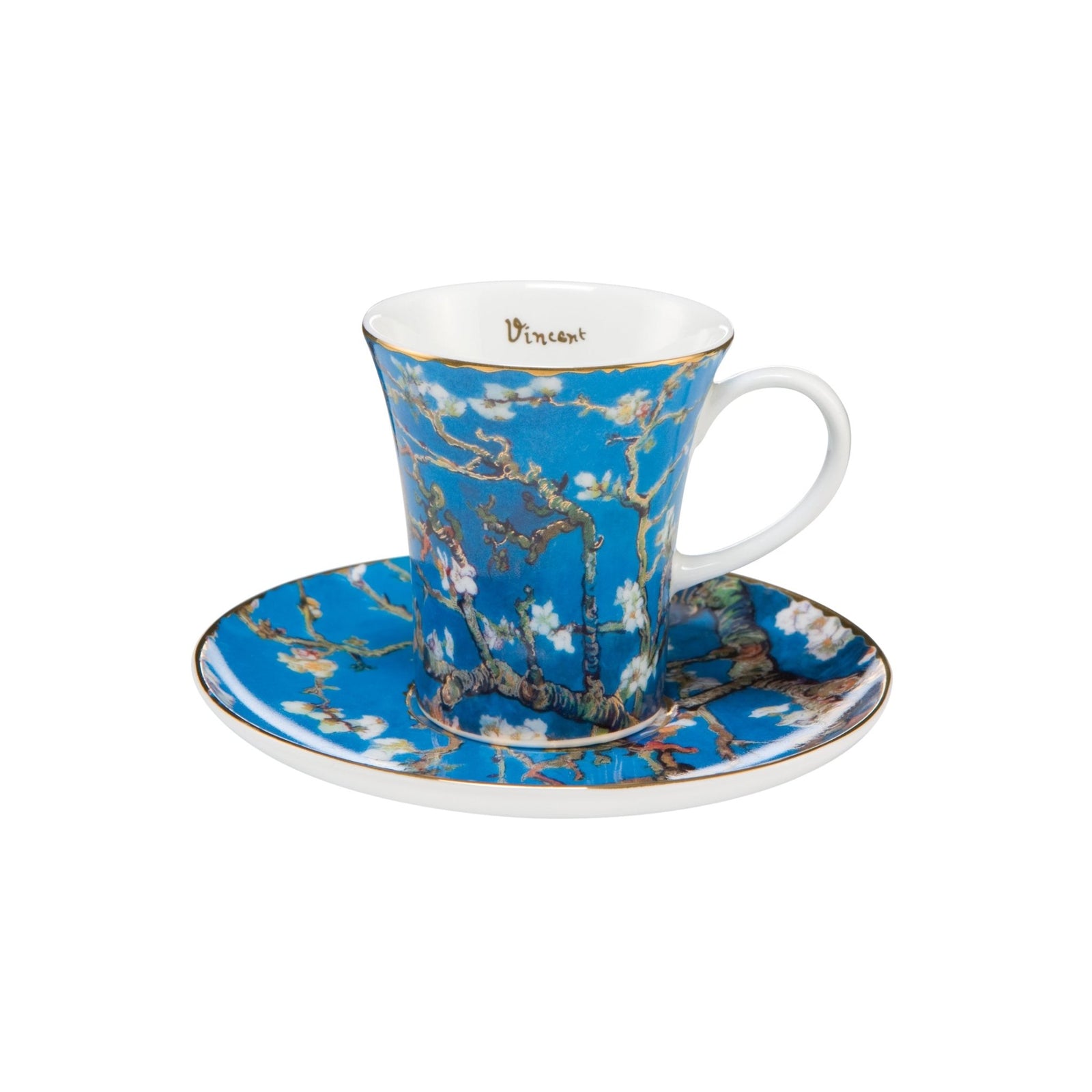 67021201 - Goebel Artis Orbis Vincent van Gogh 'Mandelbaum Blau - Espressotasse'