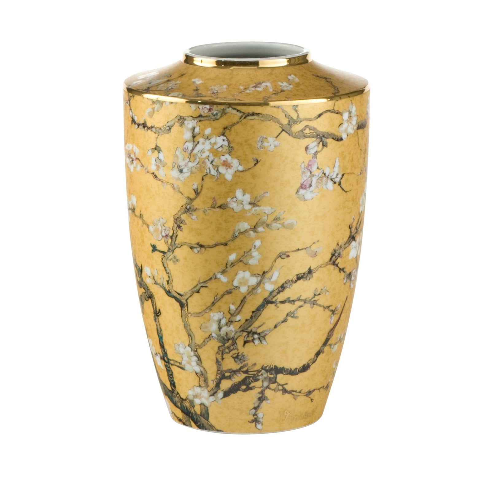 66539381 - Goebel Artis Orbis Vincent van Gogh 'Mandelbaum Gold - Vase'