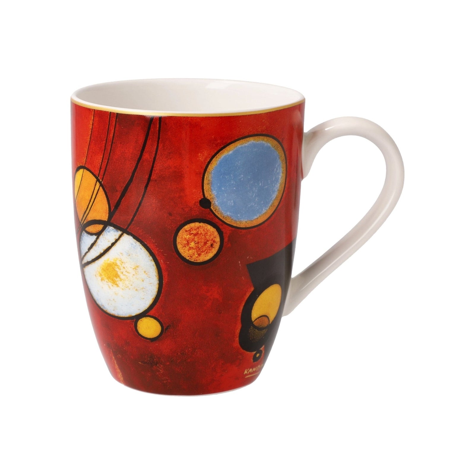 67062181 - Goebel Artis Orbis Wassily Kandinsky Künstlertasse 'Schweres Rot 11' 2023