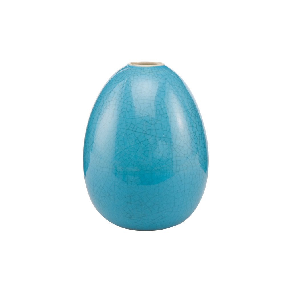 Goebel Bunny de luxe* - Glace Bunny »Egg Vase ""Ocean Blue""«-66-825-68-1