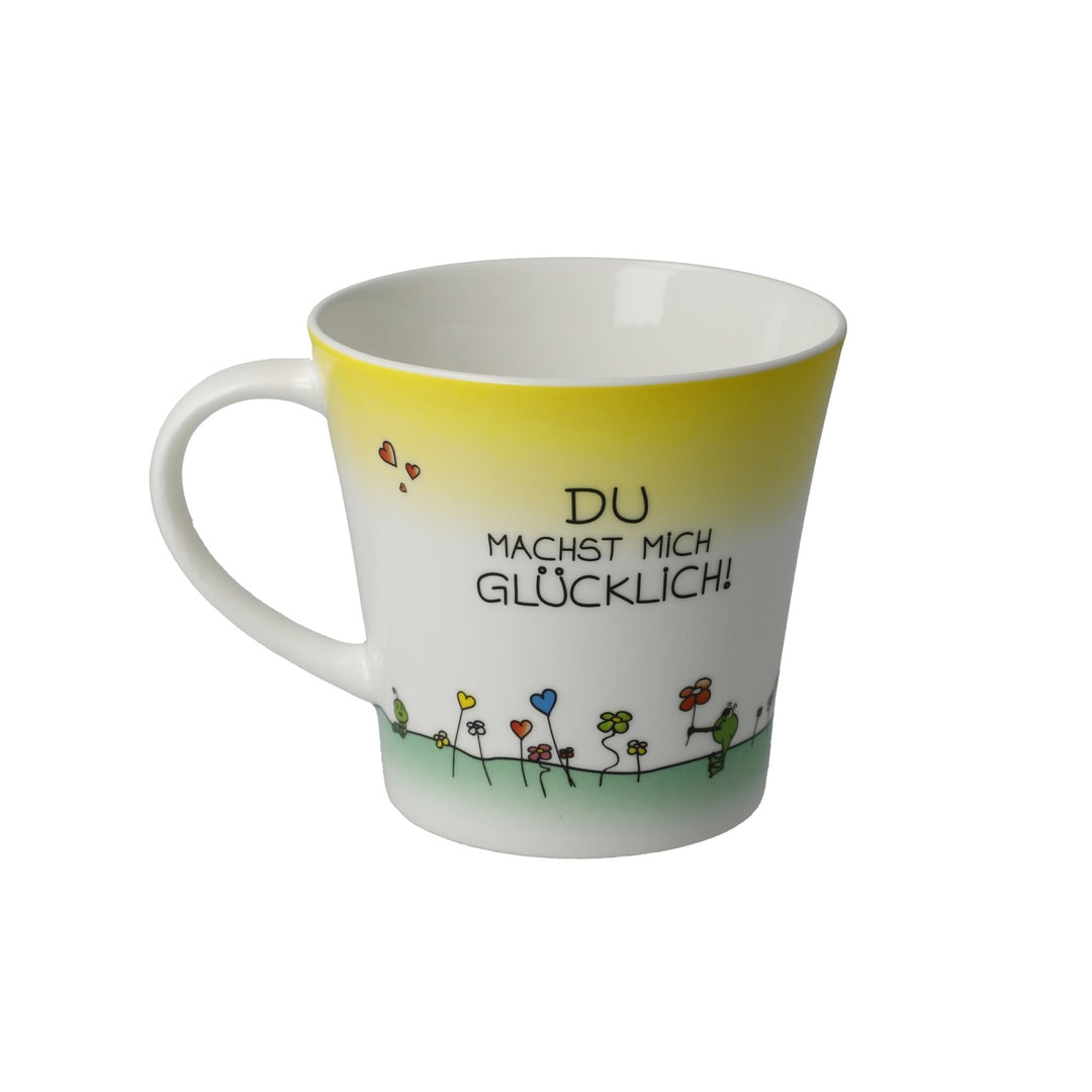 Goebel Der kleine Yogi® Wohnaccessoires 'Coffee-/Tea Mug - Glücklich'-54101261