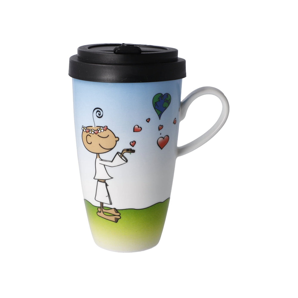 Goebel Der kleine Yogi® Wohnaccessoires 'Mug To Go - Life is Beautiful'-54102291