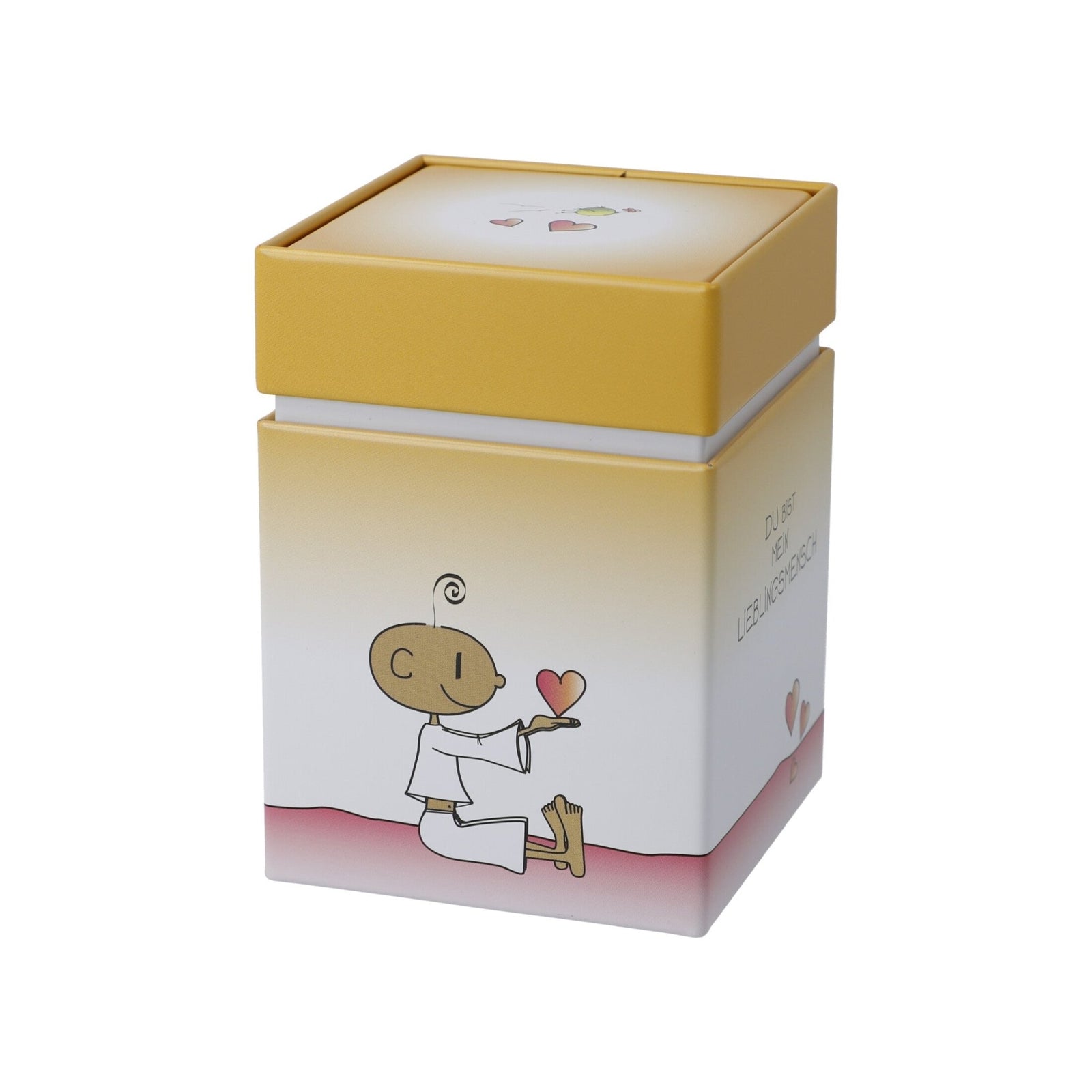 54101831 - Goebel Der kleine Yogi® Wohnaccessoires 'Teedose - Du bist mein Lieblingsmensch'