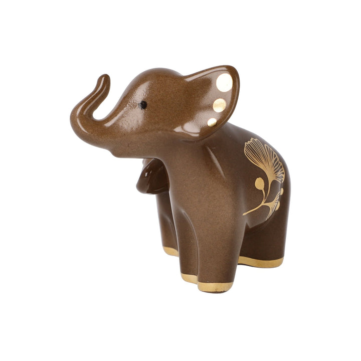Goebel Elephant 'Mini Elephants in Love - Höhe 6cm braun' 2023-70001111