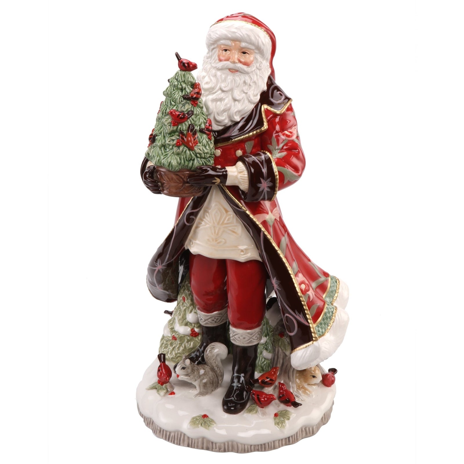 51001521 - Goebel Fitz & Floyd Christmas Collection 'FF S Santa mit Baum 50' 2022