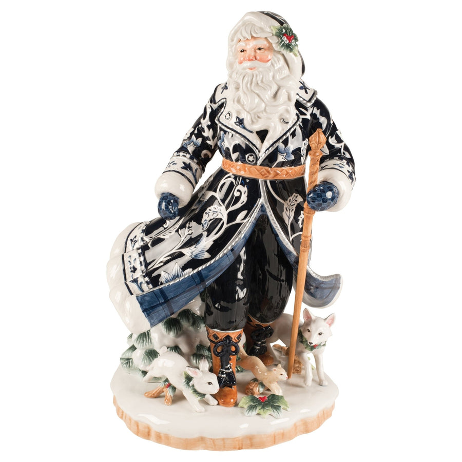 Goebel Fitz & Floyd Christmas Collection 'Santa im blauen Mantel'-51001301
