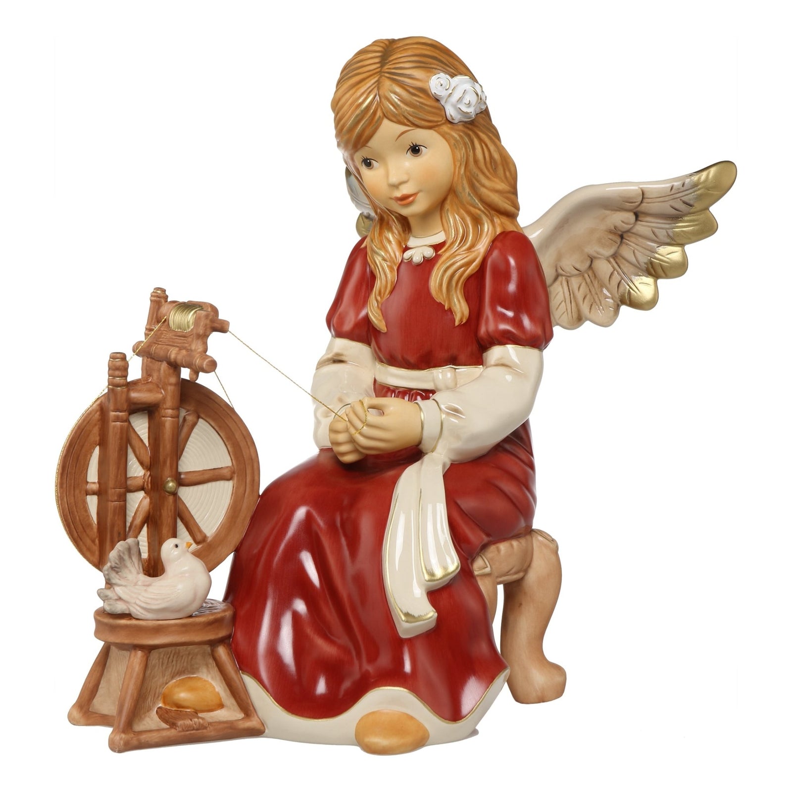 41656291 - Goebel Himmelsboten 'XM Märchenhaftes Spinnrad bordeaux' 2022