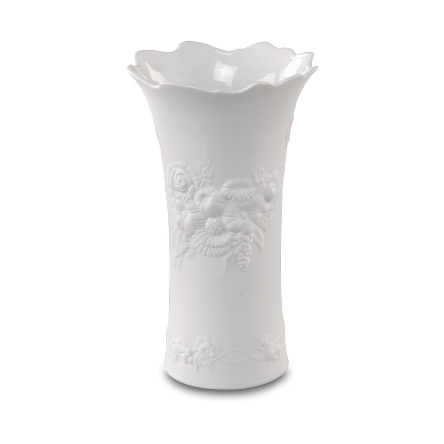 Goebel Kaiser Porzellan Flora, biskuit 'Vase 18 cm - Flora'-14000525