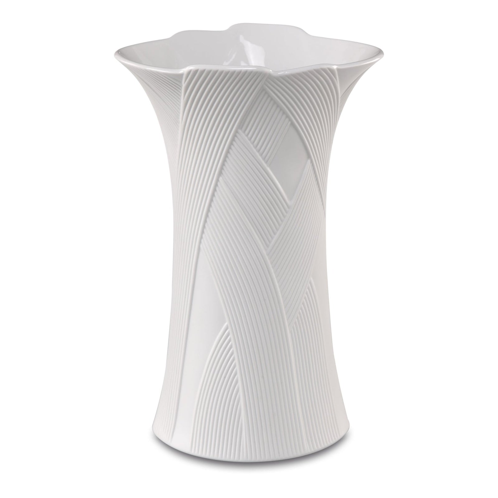 14000665 - Goebel Kaiser Porzellan Hacienda, biskuit 'Vase 25 cm - Hacienda'