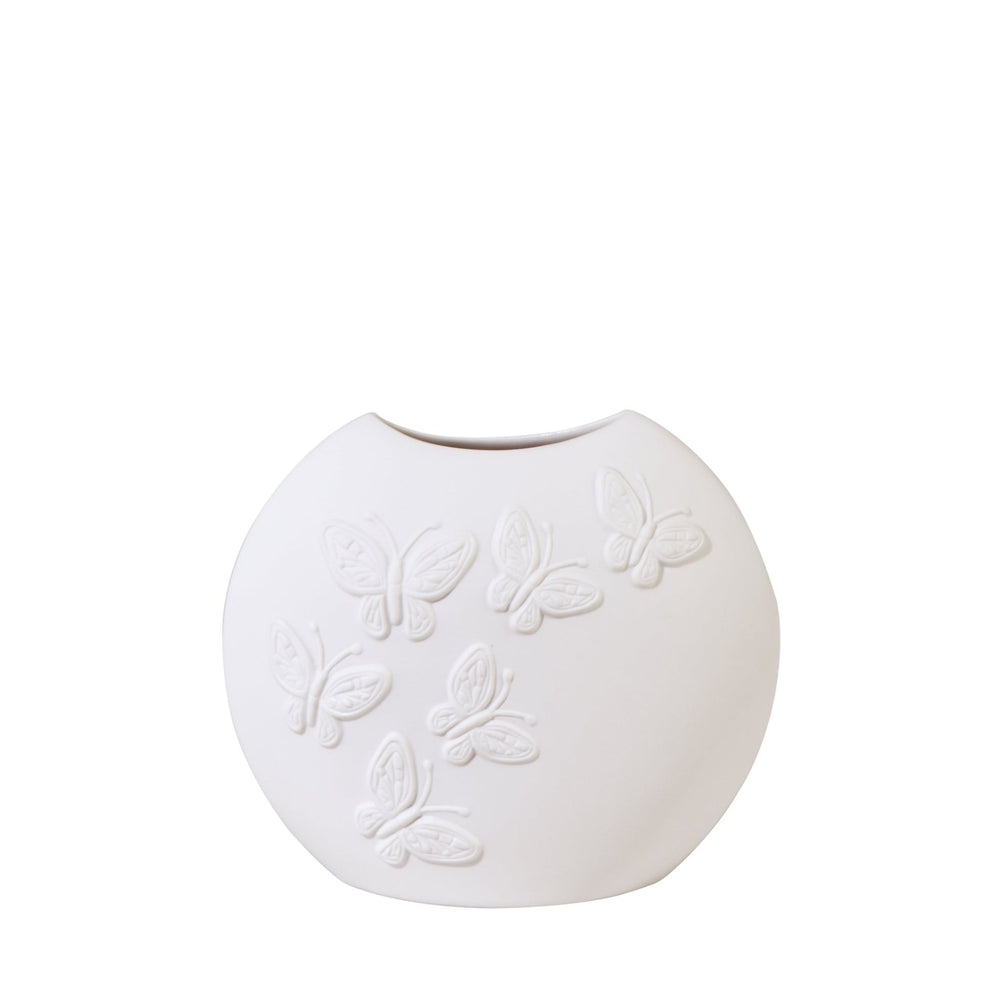 Goebel Kaiser Porzellan Papillon, biskuit 'Vase 12 cm - Papillon'-14003123