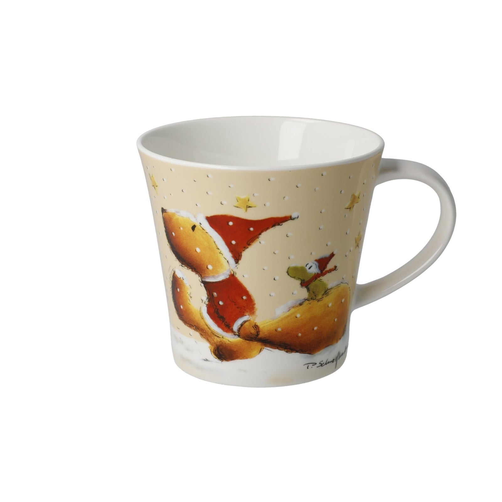 26500211 - Goebel Peter Schnellhardt 'Wintertime Friends - Coffee - /Tea Mug'