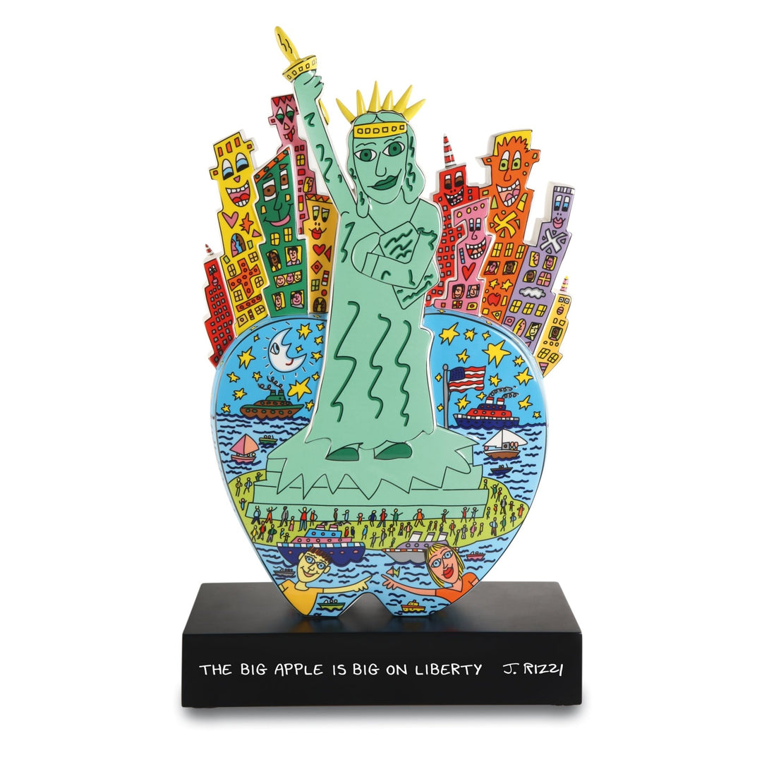Goebel Pop Art James Rizzi Figur 'Big Apple on Liberty' 2023-26103181