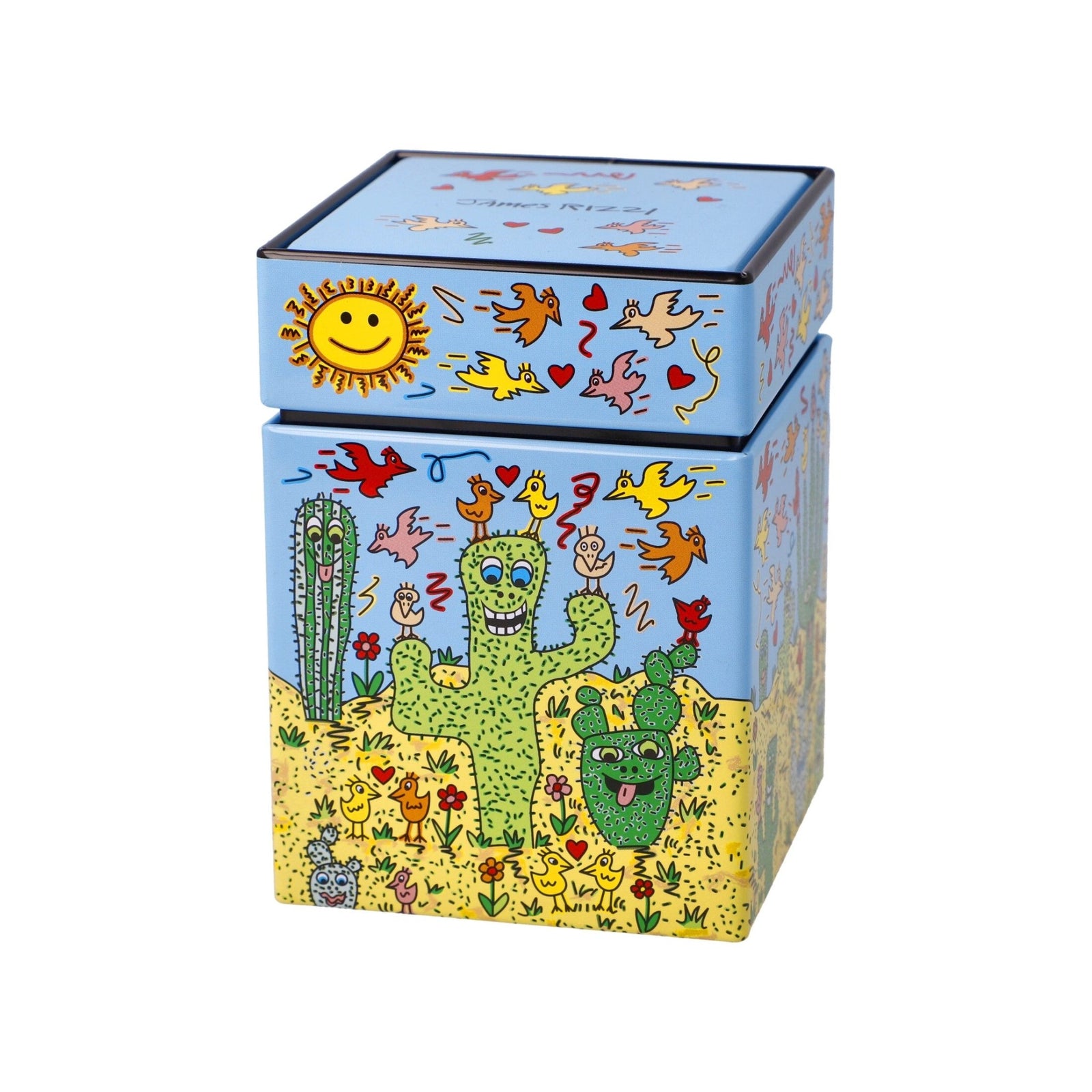 26103251 - Goebel Pop Art James Rizzi Teedose 'Desert Life' 2023