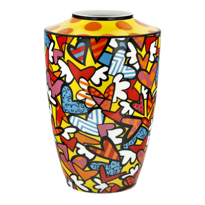 Goebel Pop Art Romero Britto 'All We Need is Love - Vase'-66452641