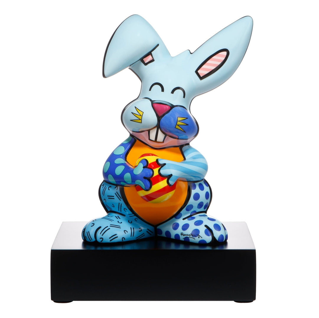 Goebel Pop Art Romero Britto 'RB P Blue Rabbit 32'-66452901