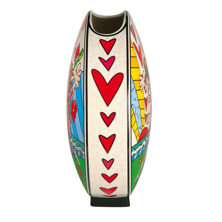 Goebel Pop Art Romero Britto Vase 'Falling 30' 2023-66453191 #