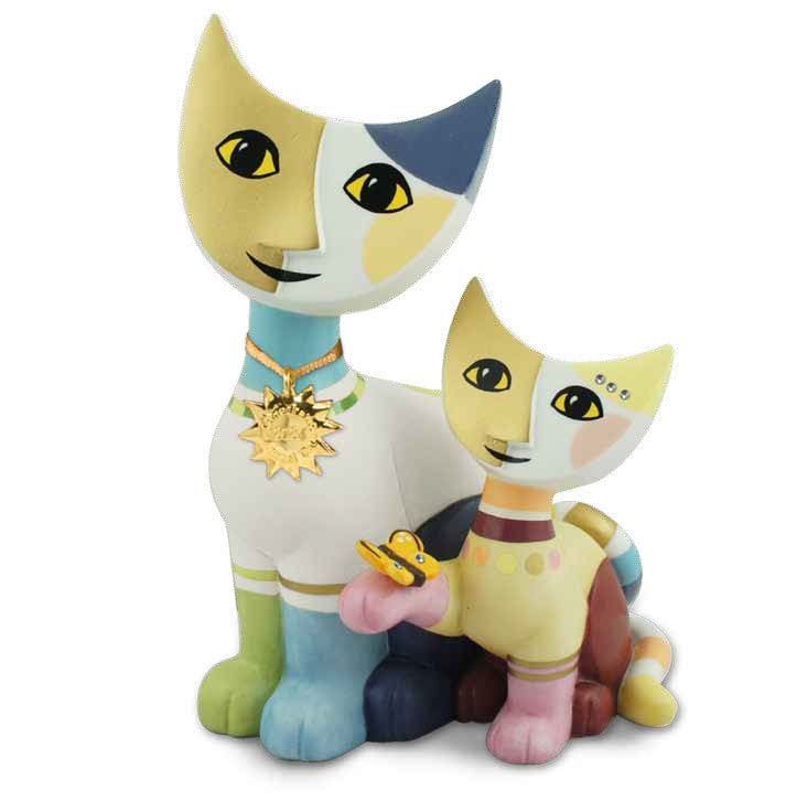 31343081 - Fiorella e Silviano - Jahreskatze 2024, Goebel, Figur, 2024