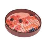 66851941 - Goebel Rosina Wachtmeister Wohnaccessoires 'Fiori rossi - Tablett' !