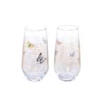 66926931 - Goebel Rosina Wachtmeister Wohnaccessoires 'Giorni di sole - Gläser. Set 2 Stück' !