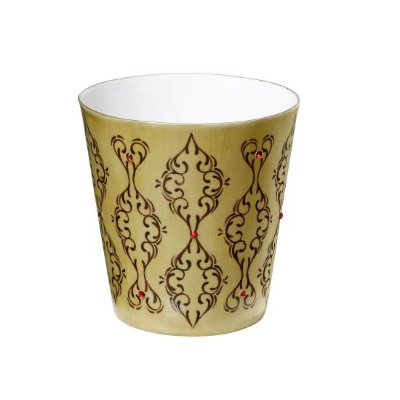 66 - 885 - 60 - 9 - Goebel XM Accessoires Windlicht - grün Arabeske