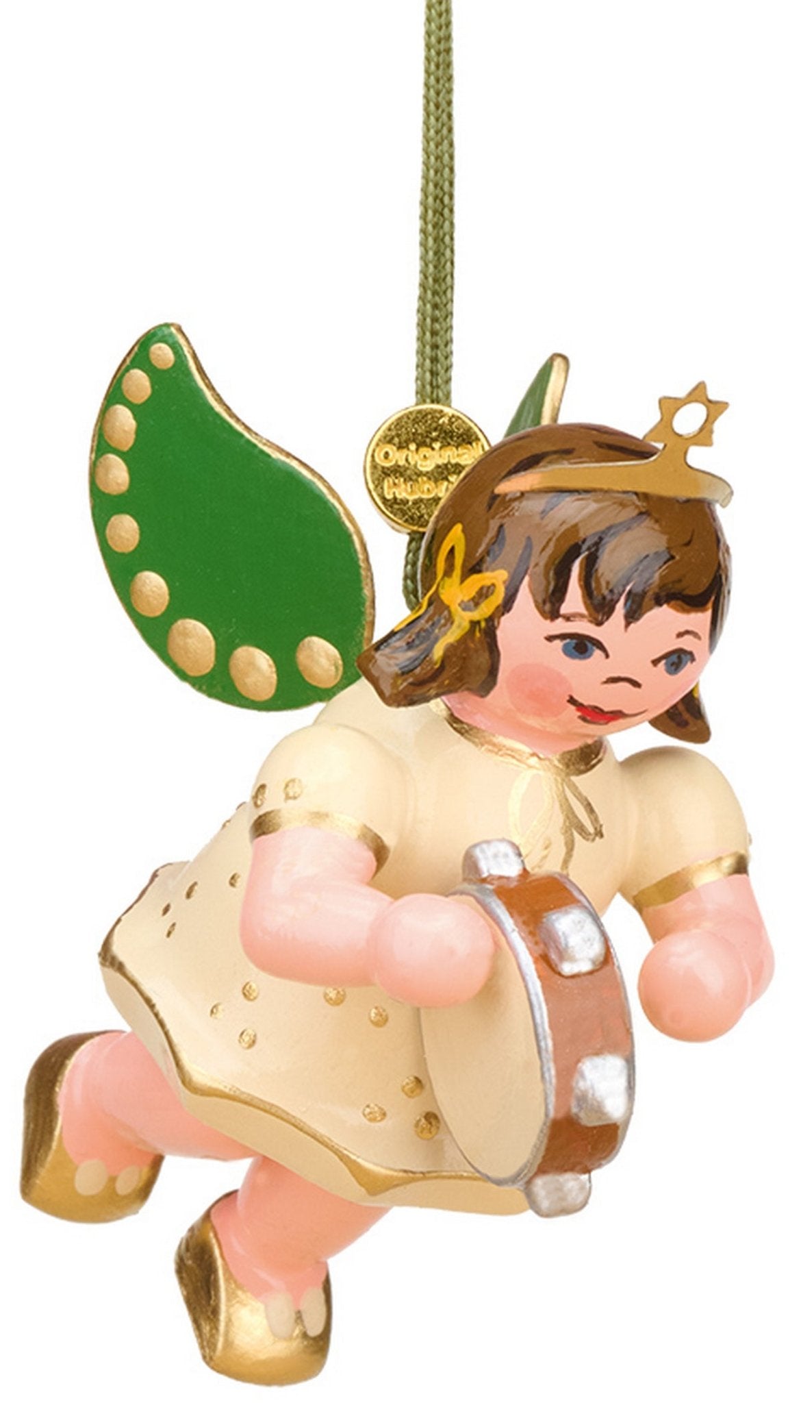 HUB - 120h0008 - Hubrig Volkskunst 'BBH - Engel - Tamburin 6cm' 2023