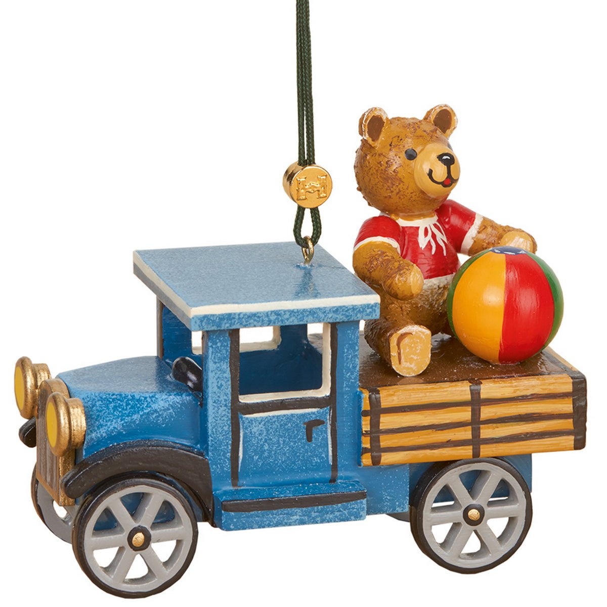 HUB - 140h2003 - Hubrig Volkskunst 'BBH - LKW mit Teddy 8cm'