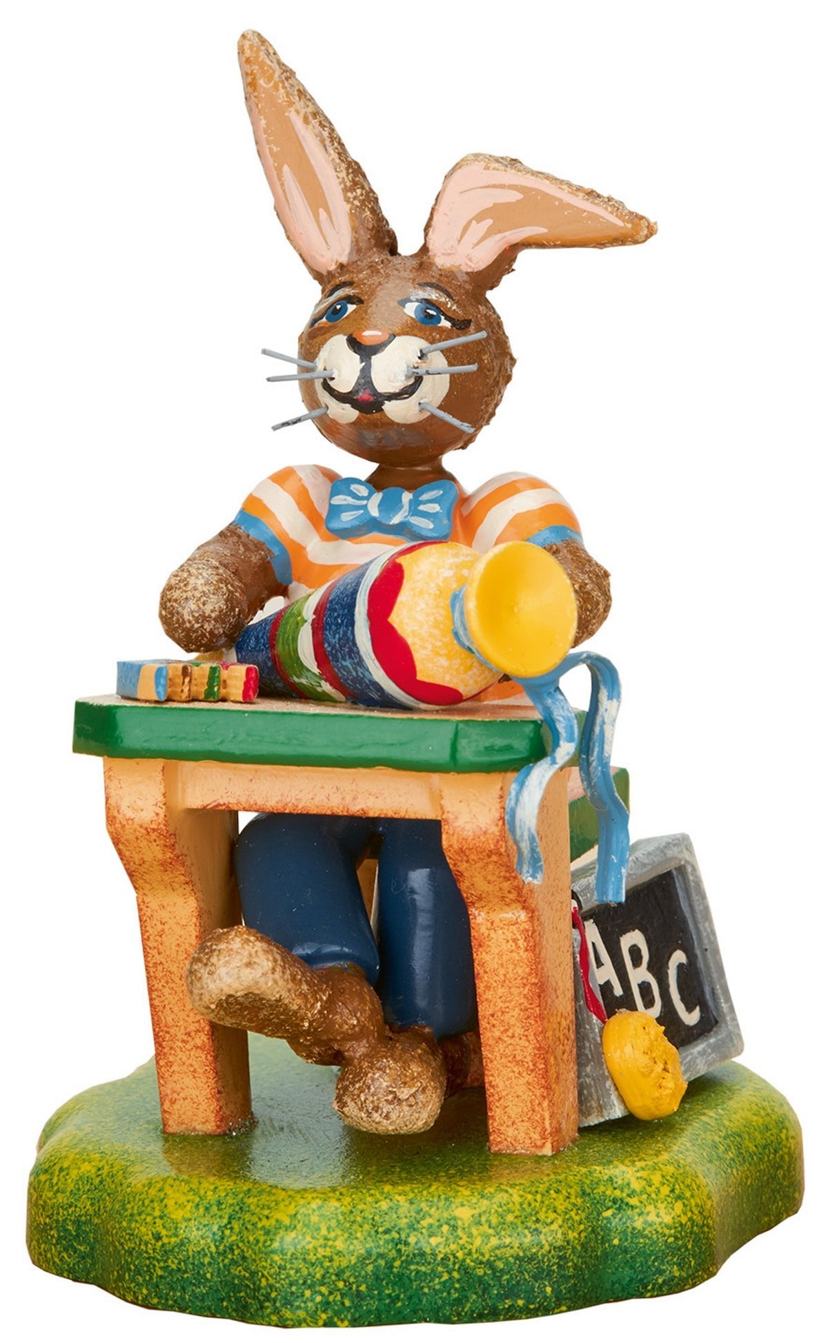 HUB - 301h0027 - Hubrig Volkskunst 'Hasenschule - Felix's erster Schultag'