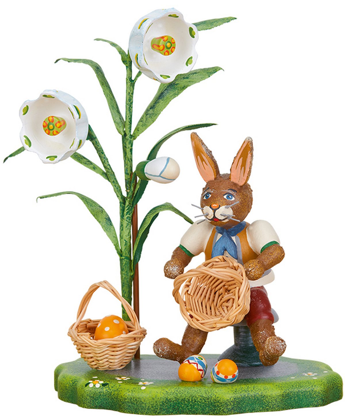 HUB - 301h0032 - Hubrig Volkskunst 'Osterkörbchen' 12cm